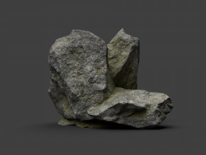 rock 3-8 3D 模型