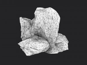 rock 3-8 3D 模型