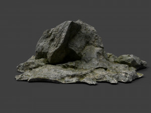 rock 3-9 3D 模型