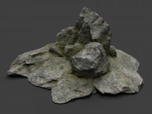 rock 3-10 3D Model