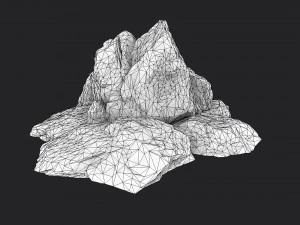 rock 3-10 3D Model