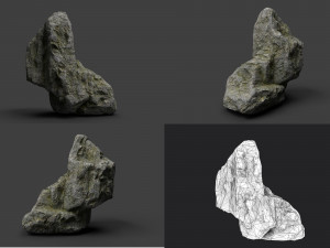 rock collection 003 3D Model
