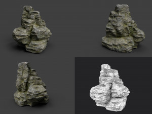 rock collection 003 3D Model