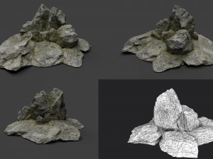 rock collection 003 3D Model