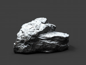 snowy rock 4-1 3D Model