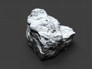 snowy rock 4-1 3D Model