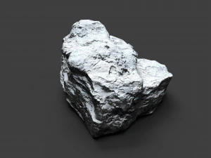 snowy rock 4-1 3D Model