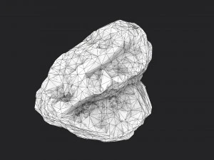 snowy rock 4-1 3D Model