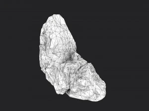 snowy rock 4-2 3D Model