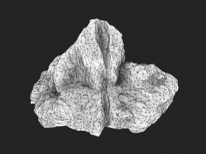 snowy rock 4-5 Model 3D