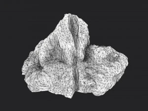 snowy rock 4-5 3D Model