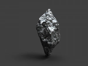 заснеженный камень 4-6 3D Модель