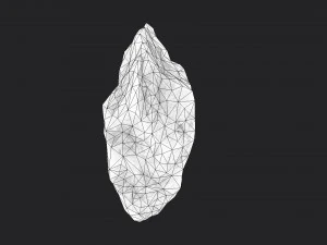 snowy rock 4-6 3D Model