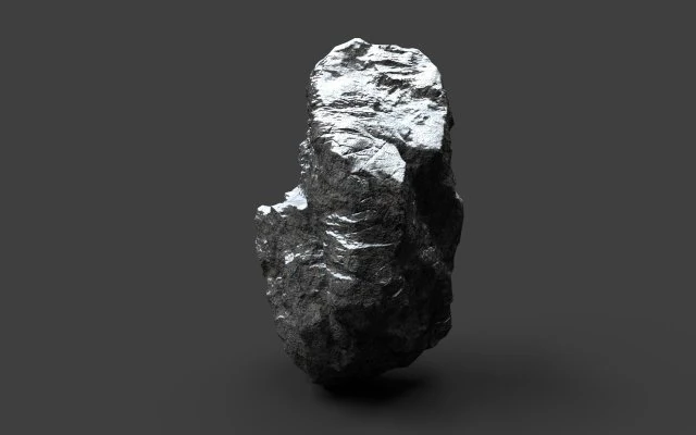 snowy rock 4-7 3D Model .c4d .max .obj .3ds .fbx .stl .blend 