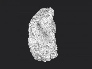 snowy rock 4-7 3D Model