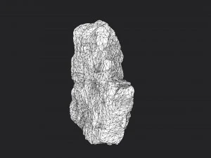 snowy rock 4-7 3D Model