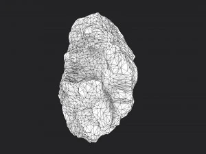 snowy rock 4-7 3D Model