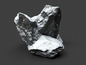 snowy rock 4-8 3D Model