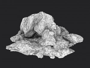 snowy rock 4-9 3D Model
