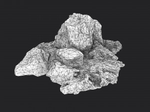 snowy rock 4-9 3D Model