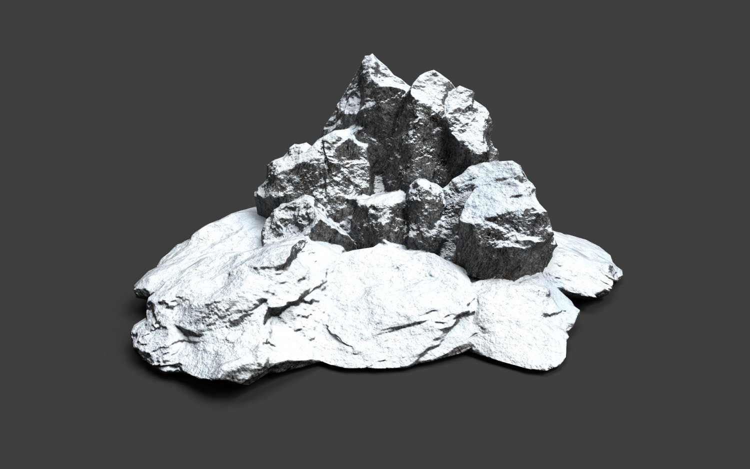 Snowy Rock 4 10 3d Model In Landscapes 3dexport Snowy Rock 4 10 3d Model In Landscapes 3dexport