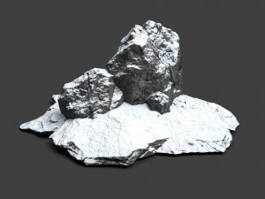 snowy rock 4-10 3D Модель