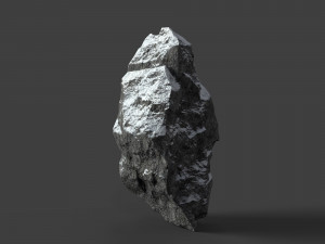 snowy rock 4-11 3Dモデル