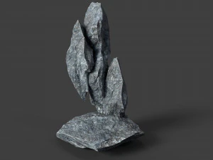 ロック 5-1 3Dモデル