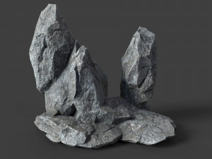 rock 5-3 3D 模型