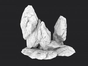 rock 5-3 3D 模型