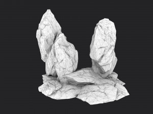 rock 5-3 3D 模型