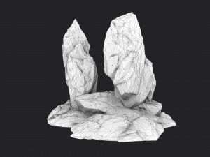 rock 5-3 3D 模型