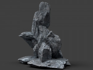 rock 5-5 3D मॉडल