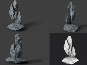 rock collection 005 Modello 3D
