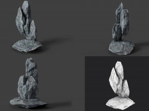 rock collection 005 3D Model