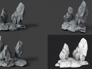 rock collection 005 3D Model
