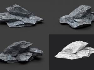 rock collection 005 Modello 3D