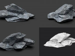 rock collection 005 3D Model