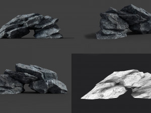 rock collection 005 Modello 3D