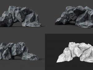 rock collection 005 3D Model