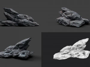 rock collection 005 3D Model