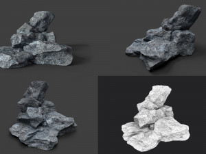 rock collection 005 Modello 3D