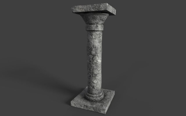 pillar 001 Modelo 3D .c4d .max .obj .3ds .fbx .stl .blend 