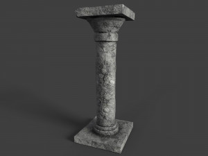pillar 001 3D 模型