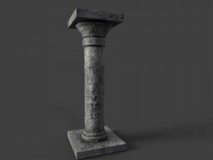 pillar 001 Modelo 3D