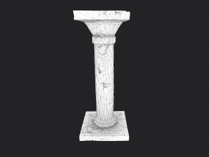 pillar 001 Modelo 3D