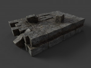 ancient ruins pack 3D Model