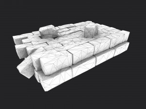ancient ruins pack 3D Model