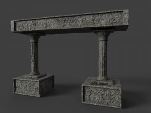 ancient ruins pack 3D Model