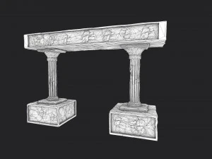 ancient ruins pack 3D Model